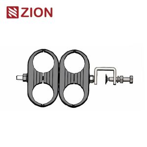 1-1/4 Flat Drop Cable Clamp 2 Way For FTTH