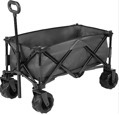 Buy Convenient Camping Trolley Foldable Beach Wagon Carts at wholesale prices