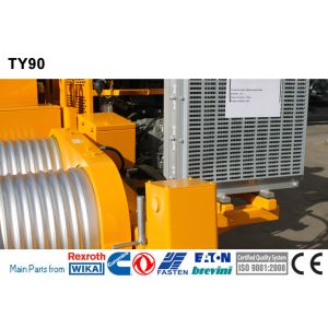 Overhead Line Stringing Equipment Hydraulic Puller Cable Pulling Machine