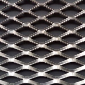 Quality Anti Alkali Expanded Metal Mesh Customized Hole Patterns Heat Resisting for sale