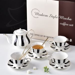 Mother'S Day Cups Sustainable Coffee Tea Set With Plush Porcelain Mug And Saucer