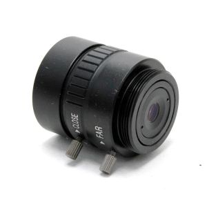 Security IP Industrial Camera Lens , 3MP HD 12mm 1/2 CS Mount Lens IR Iris 28.5