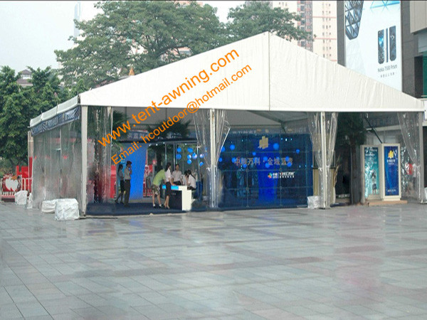 Transparent PVC Sidewalls Aluminum 20x20 Tent for Outdoor Trade Show Party Event