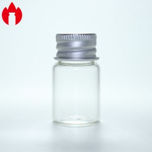 5ml Clear Screw Mouth Glass Vial With Aluminum Cap