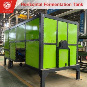 Biowaste Organic Fertilizer Fermentation Tower For Harmless Treatment