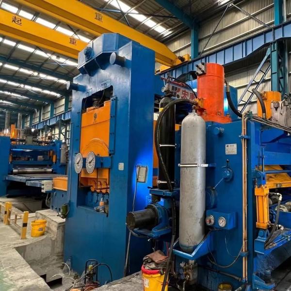 Steel Plate Shearing Machine with Core Components PLC and Cutting Speed 0-20m