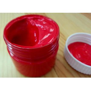 Red Etch Resist Ink Screen Printing UV Curable Solder Mask 4H Pencil Hardness