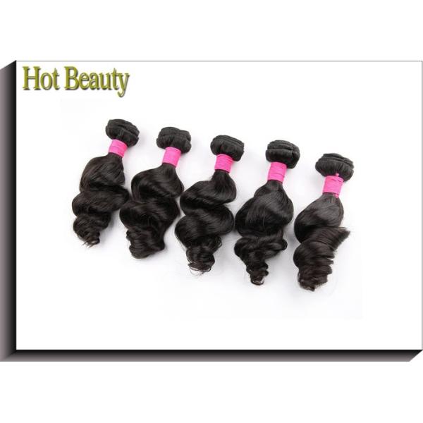 Buy 8 Inch Loose Wave Remi Unprocessed Human Hair Extensions No Any Split at wholesale prices
