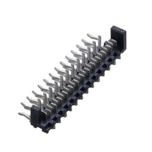 WCON 1.27mm Spc Wire To Board Connector 20 Pin 500v Ac / Dc Lcp With Post