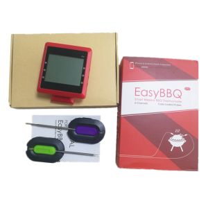 Wireless Bluetooth Oven Meat Thermometer , Food Grade Bluetooth Steak Thermomete