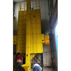 China Low Noise Batch Rice Grain Dryer With Multiple Safety Features on sale