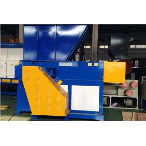 Hard Material Single Shaft Shredder Machine For PP Lumps