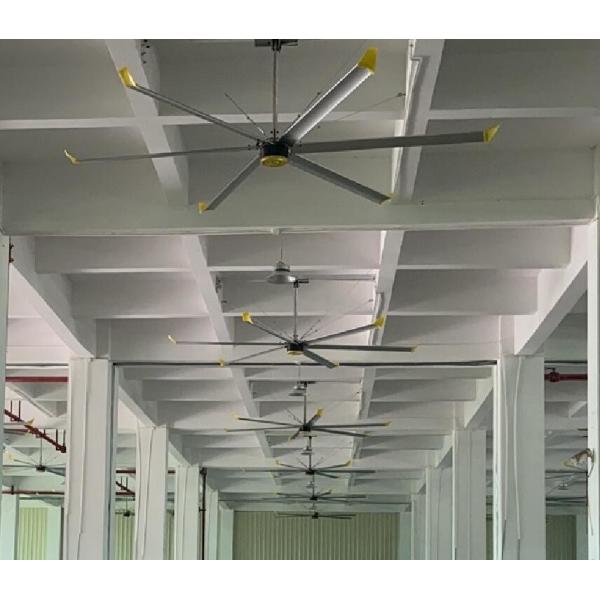 Buy 7.3M 24FT Agricultural Giant Air Exhaust HVLS Industrial Fans at wholesale prices