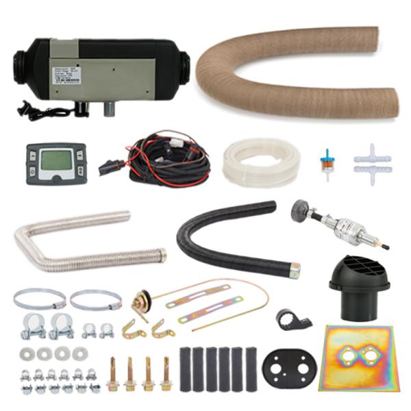 JP 2kw 12v /24v Diesel Air Parking Heater for Various Cars Fast and Reliable Winter Heat Air Conditioning Systems