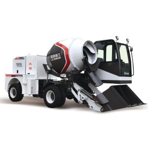 2200L Automatic Concrete Mixer 1.2m3 Truck Mounted Mixer Feeder