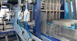 Quality SGS Shrink Packaging Equipment , Shrink Film Wrapping Machine For Bottled Water for sale
