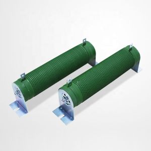 China Non-inductive High Power 2000W Corrugated Ceramic Wirewound Braking Resistor on sale