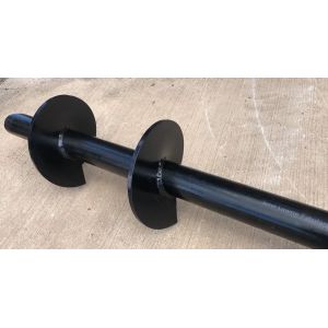 Quality 200cm * 10cm * 8cm Helical Quick Built Anchor Screw for Prefabricated Metal Foundation for sale