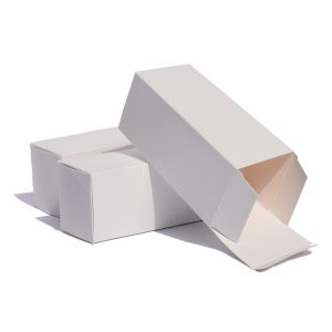 Custom Order Accepted Empty White Folding Cardboard Gift Box with Own Logo