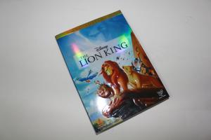 wholesale The Lion King disney dvd movies cartoon lion king Children dvd movies with slip cover case for kids drop ship
