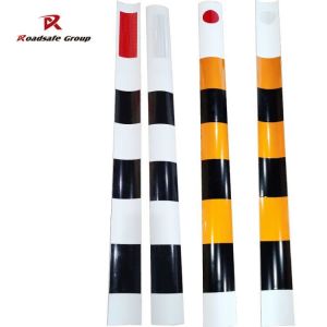 Flexible PVC Delineator Post Safety Guardrail Reflector Road Side Guide Post