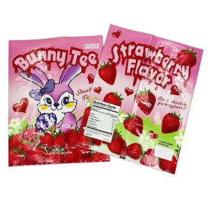Quality Custom Heat Seal Plastic Back Side Seal Candy Nut Mylar Bag Energy Mushroom Chocolate Bar Packaging Sachet Bags for sale