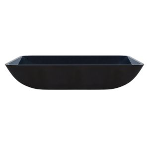 Turquoise Rectangular Wash Hand Basin Bathroom Sinks Top Mount