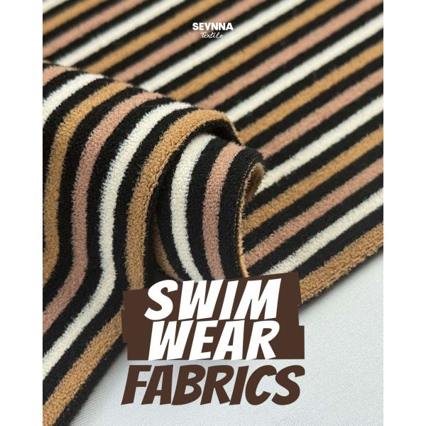 Buy Eco Friendly Swimwear Fabric with 152cm Width 250gsm Weight and GRS Certificates for Sustainable Swimwear at wholesale prices