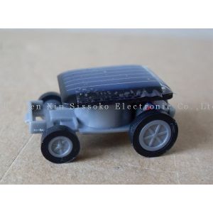 the smallest solar toy car