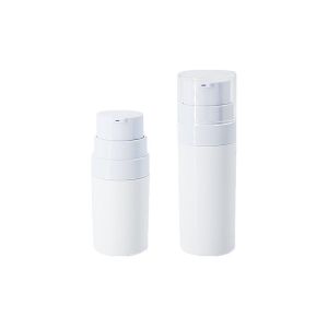 Acrylic Airless Bottle Refillable Screen Printing 30ml And 50ml