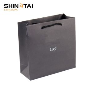 China China Black Paper Bag Customised Paper Bag on sale