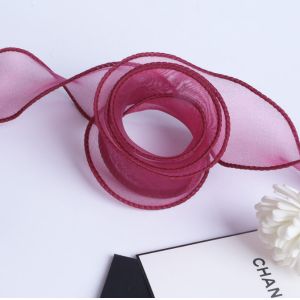 Fishtail Ribbon Gauze Ribbon DIY Material Flower Packaging Satin Ribbon