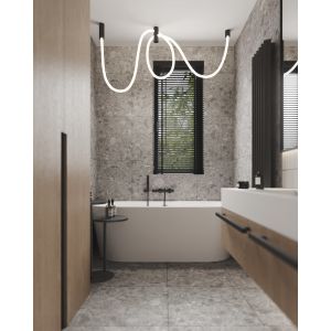 Customized Bathroom Cabinet with Tall Wardrobe Whole House Design