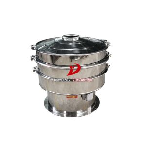 Micron Mesh Circular Sodium Caseinate Rotary Vibrating Screen