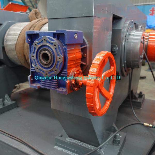 XKP-610 Tire Cracker Mill Rubber Crusher For Reclaimed Rubber Production