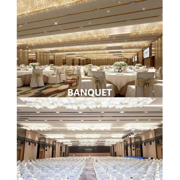 OEM Hospitality Hotel Bedroom Furniture Modern Walnut Wood Finish