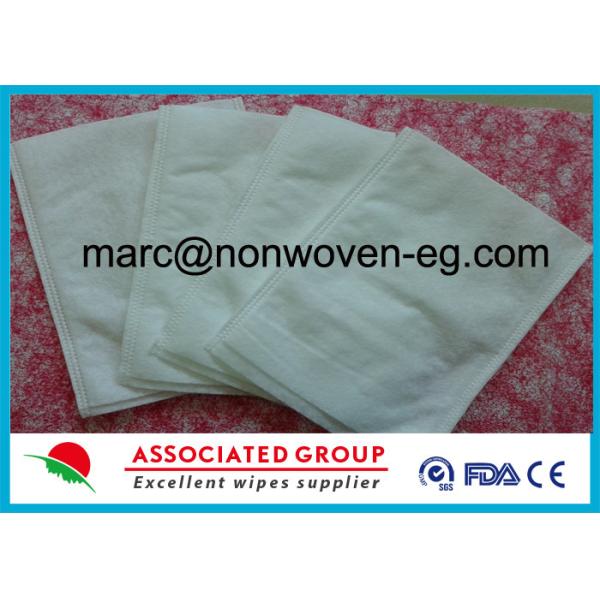 Buy Disposable Wash Gloves Made of Highly Absorbent Non Woven Polyester / Viscose Material at wholesale prices