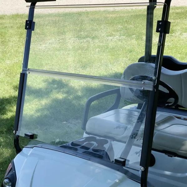 Buy Tinted Folding Golf Cart Windshield Fit In Yamaha Drive2 2017-Up at wholesale prices