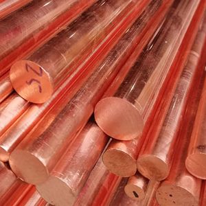Bronze Red Copper Beryllium Round Bar 99.90% 1200mm C10200