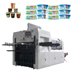 Buy cheap Electronic Embossing Paper Cup Die Cutting Machine ODM OEM from wholesalers