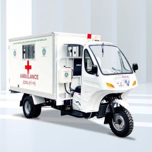 Motorized Driving Type 150CC Cargo Tricycle with Higher Cargo Box and High Speed