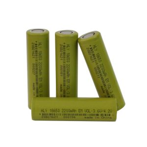 HLY Rechargeable Cylindrical 2200mah 18650 Battery For Electric Bikes