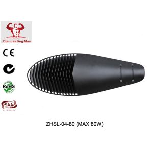 Waterproof IK09 CRI80 80w COB LED Street Light Fixtures With CE Approved