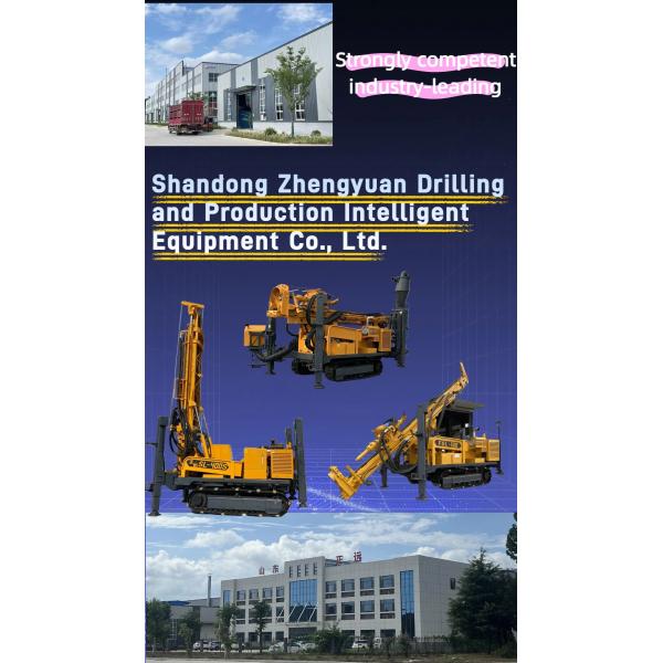 SL400S Crawler Water Well Drilling Rig 400m Depth 8000Nm Torque