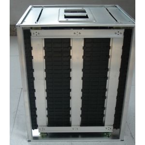 High Precision PCB Magazine Rack , ESD Storage Racks Zinc Coating Steel Material