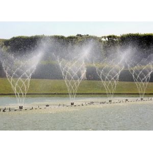 SS304 282L/min 1.5 Inch Rotating Fountain Nozzle