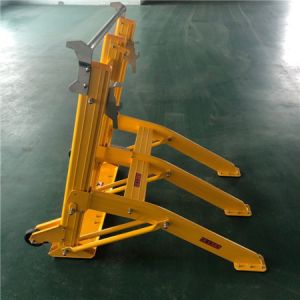 LED Arrow Collapsible Vehicle Interception Barrier Yellow