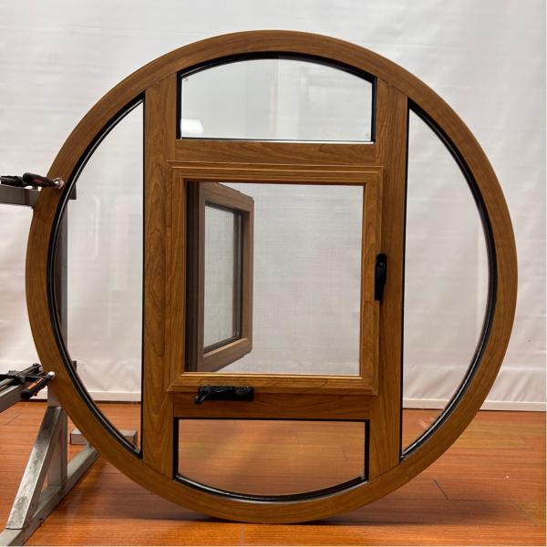 Thermal Break Aluminum Casement Windows with EPDM Sealing