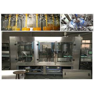 2450*1800*2200mm 6.68kw 6000 BPH Monoblock Bottling Machine