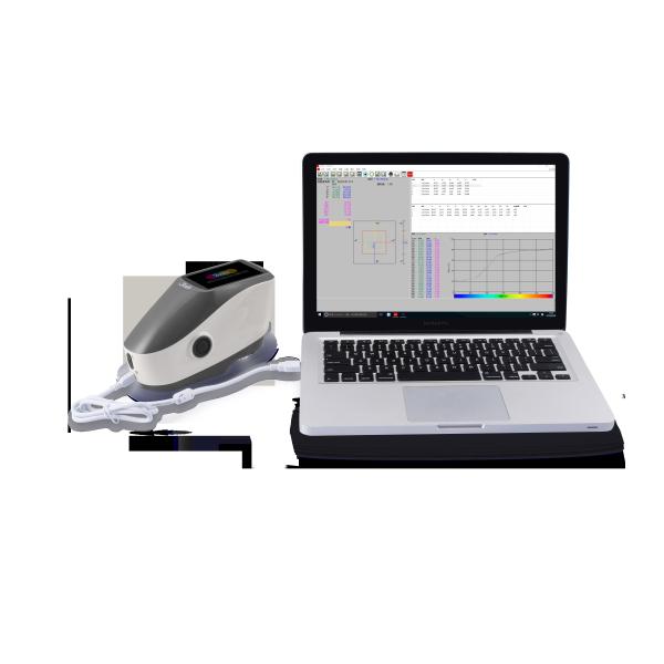 Ergonomic Design Spectrodensitometer Colour Measurement Equipment With 45/0